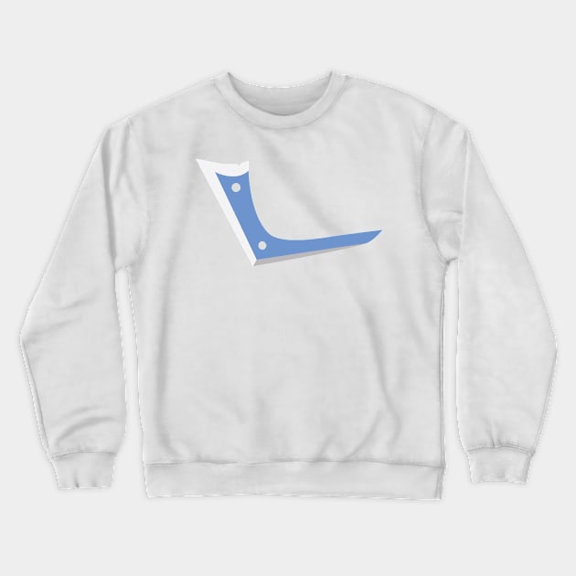 Sokka's Boomerang Crewneck Sweatshirt by CatyAnne